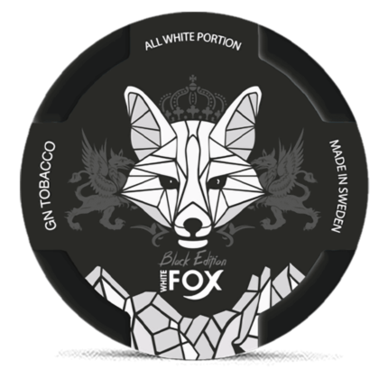 White Fox Black Slim All White