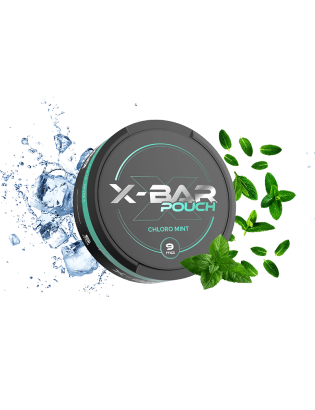 X-Bar Chloro Mint Nicotine Pouches